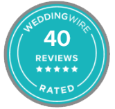 Wedding Wire Rated - 40 Reviews